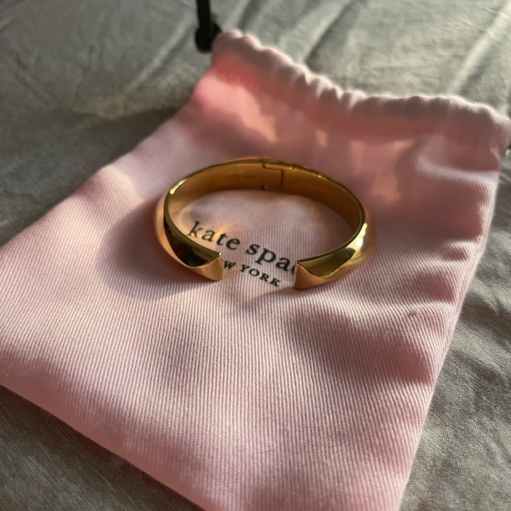 Kate Spade gold cuff